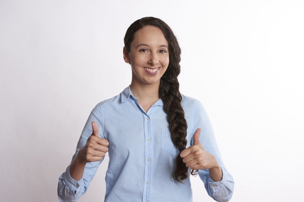 thumbs up
